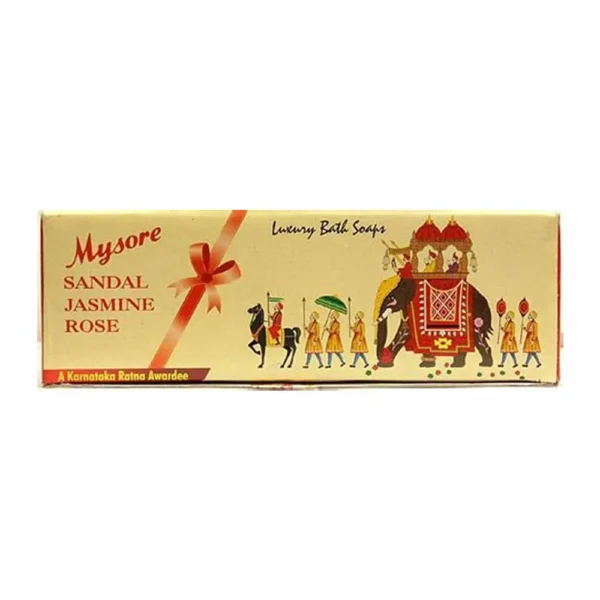 Mysore Sandal, Jasmine And Rose Soap