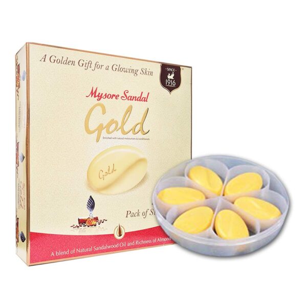 Mysore Sandal Gold Sixer (6 x 125 g = 750 gram) - Image 2