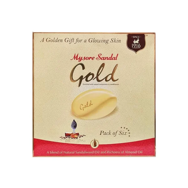 MYSORE SANDAL Gold trio