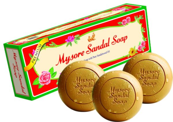 Mysore Sandal Soap,450g (150x3) (Pack Of 3) - Image 2