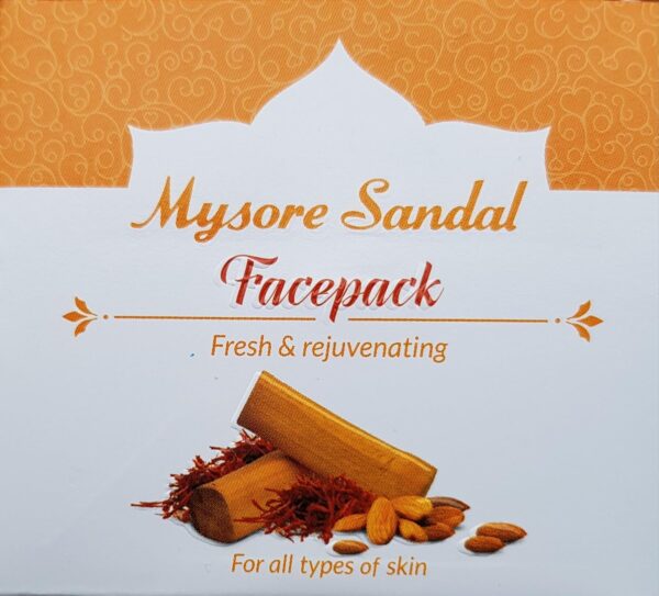 Mysore Sandal Whitening and Rejuvenating Face Pack for All Skin Types, 75 g - Image 3